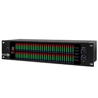Xtuga EQ-8S double 31 bandes effet Audio processeur professionnel DSP graphique égaliseur numérique équipement sonore Audio