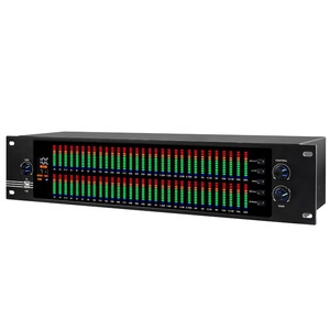 Xtuga EQ-8S dupla 31 bandas de efeito de áudio, dsp, processador profissional, digital, gráfico, equalizador, equipamentos de som e áudio - Product Image 3