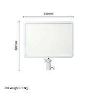 Panneau lumineux LED bicolore Godox P260c Pro, gradation, contrôle par application, 45W, éclairage vidéo de studio pour vlogging, téléphones, photographie