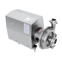 Pompe à lobes rotative sanitaire en acier inoxydable, pompe CIP auto-amorçante, pompe à eau centrifuge