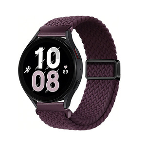 สายรัดที่สามารถปรับได้20มม. 22มม. ผ้าไ<span class=keywords><strong>น</strong></span>ลอ<span class=keywords><strong>น</strong></span>ยืดหยุ่นระบายอากาศได้ดีสายรัดปิดแม่เหล็กสำหรับผู้ชาย<span class=keywords><strong>ผู้หญิง</strong></span> - Product Image 3