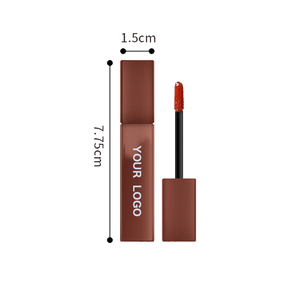 Ustom-brillo de labios OEM, <span class=keywords><strong>6</strong></span> colores, resistente al agua y de larga duración, hidratante de terciopelo nude - Product Image 4