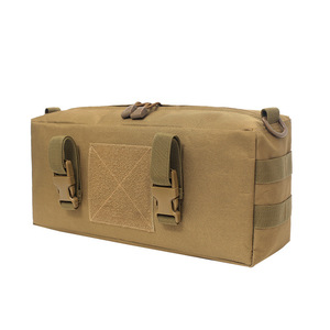 Tactical Accessory Pouch Khaki Outdoor Sports Multi Purpose Storage Bag Unisex Hiking Mountaineering Gear - Product Image 3