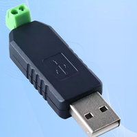 Adaptador Serial USB a RS485 Industrial con Chip CH340 para Control de Comunicación PLC Modbus