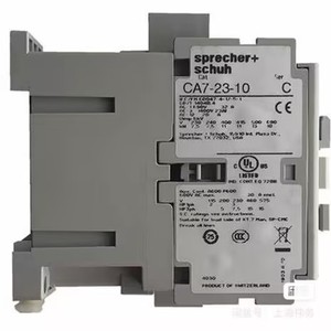 คอนแทคเตอร์ Sprecher+schuh รุ่น Ca7-23-10 100 แอมป์ 3 เฟส AC 50 เฮิรตซ์ ติดตั้งบนราง DIN ผลิตในสวิตเซอร์แลนด์ - Product Image 1