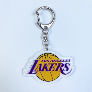 Porte-clés en acrylique Shunquan Jewelry, nouveau style sportif, logo d'équipe de star de basket <span class=keywords><strong>NBA</strong></span>, pendentif pour <span class=keywords><strong>sac</strong></span> à <span class=keywords><strong>dos</strong></span>, image et forme personnalisables - Product Image 2