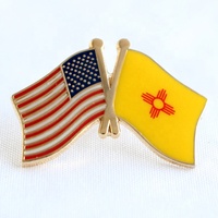 Broche de drapeau d'amitié d'Ukraine et des États-Unis Épinglette Drapeau de l'Espagne Tous les pays Drapeaux Épingle en émail