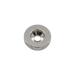 [MAGNETO] Aimant permanent rond en néodyme à fente fraisée pour montage industriel et usage mécanique - Product Image 1