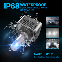 Kit LED NAO D1 Plus 80W D1S Auto D3S Canbus Canbus Voiture D1R Lumière D2R D4S LED Kit D2S Ampoule de phare LED pour BMW Audi Honda Série D LED