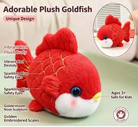Peluche personnalisée Poisson Dragon Multicolore Taille Poisson Rouge Jouet en Peluche Vente en Gros