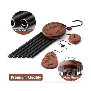 กระดิ่งลมโลหะขายดีประจำปี 2025 ขนาด 26 นิ้ว 32 นิ้ว 37 นิ้ว ของตกแต่งสวนสำหรับวันหยุด ของที่ระลึกติดผนัง - Product Image 3