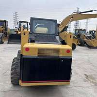 Chargeuse compacte Caterpillar 246D d'occasion, hydraulique XPS à haut débit, certifiée CE, moteur et roulement pour engins de construction