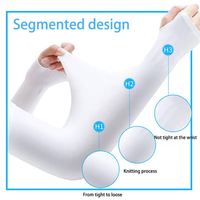 Nuevos Guantes Largos con Protección UV, Cubremanos, Mangas Protectoras para Brazos, de Seda Helada, Protector Solar, para Mujer, Deportes al Aire Libre, Medio Dedo