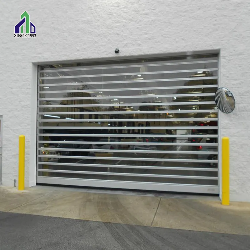 Алюминиевый роликовый затвор, противокражная Высокоскоростная Промышленная дверь с роликовым затвором