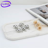 FEIRUN 6mm Forme de boule Fine Design Fermoir Serrure, Large Bracelet Fermoir, Fermoir en métal