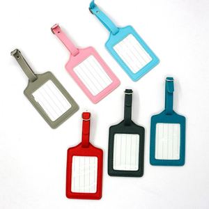 Ensemble porte-passeport et étiquette de bagage en cuir PU, accessoires de voyage pour femmes et hommes, vacances et voyages d'affaires - Product Image 3