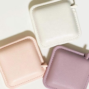 Xách Tay Bìa Nhỏ Gọn Mềm Giả Da Đo Băng-60 Inch Đen Trắng Bò Da Băng Các Biện pháp Pu Mini Băng Đo - Product Image 1