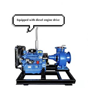 Pompe centrifuge à flux mixte robuste HW 7,5 CV en fer, haut débit pour l'irrigation agricole - Product Image 6