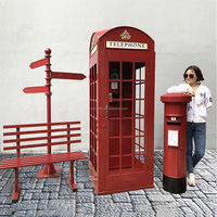 Accessoires de mariage NINI, cabine téléphonique en PVC blanche ou colorée, décorations pour banquets de mariage, fêtes et autres événements, accessoires de grande taille