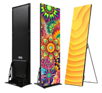Vendita diretta in fabbrica 1920*640mm mobile ad alta luminosità LED Poster Display Indoor P1.875 Full Color Ali Led Display
