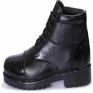 Botas de cuero premium para hombre, con cordones, elegantes, para exteriores, con suela antideslizante, forro interior suave, transpirables y cómodas. - Product Image 5