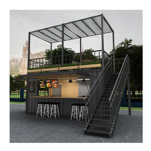 Tienda Prefabricada de Contenedores de Envío con Varilla Hidráulica de Doble Capa - Product Image 1