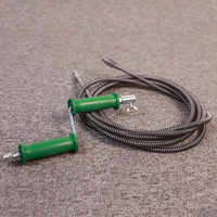 Pièces de rechange pour serpent de plomberie robuste : Câble en acier flexible de 10m/12m/16m pour le débouchage des toilettes et des tuyaux