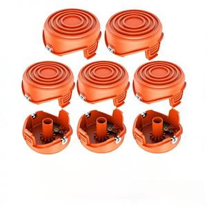 8 แพ็ค RC-65-P 90517175 A6442-XJ ฝาครอบหัวตัดสายไฟสำหรับเครื่องตัดหญ้า อะไหล่ทดแทน BLACK & DECKER GH710 GH700 GH750 DF-065-BKP - Product Image 1