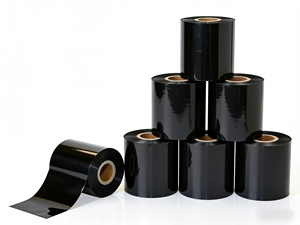 Cinta <span class=keywords><strong>de</strong></span> Cera para Transferencia Térmica <span class=keywords><strong>de</strong></span> 24 mm, Negra, Blanca, Roja y Dorada, para Impresora <span class=keywords><strong>de</strong></span> Etiquetas OKI, Compatible con Diseño Near Edge - Product Image 2