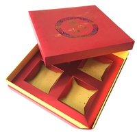 Individuelles Logo Luxuriöse Geschenkverpackung Mittherbstfest Luxus-Papier-Lebensmittel Mondkuchen-Geschenkbox Mondkuchen-Verpackung