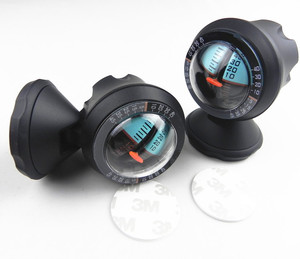Bán buôn xách tay la bàn màu đen mức độ xe máy đo độ nghiêng với quay số hiển thị con trỏ cho cắm trại đi bộ đường dài thể thao du lịch nhựa trường hợp - Product Image 6