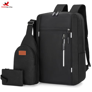 Waterproof Oxford Laptop Backpack Men Durable Casual Business Travel Laptop <b>Bag</b> Portable Student Backpack RTS Bulk Mixed Order - Product Image 1