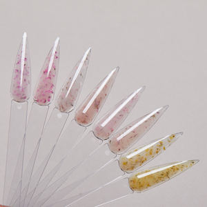 Gel de Uñas Luminoso UV con Flores Secas <span class=keywords><strong>Naturales</strong></span>, Certificado, Marca Privada OEM/ODM, Gel de Uñas Poly Fairy - Product Image 4