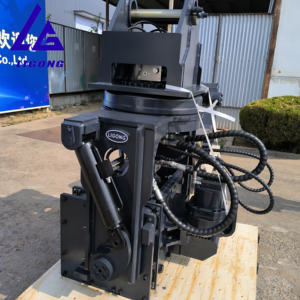 เครื่องตอกเสาเข็มค้อนไวโบไฮดรอลิกสำหรับเครื่องขุด20Ton ที่เงียบมีประสิทธิภาพ - Product Image 3