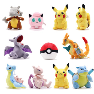 En gros, Peluche de 8 pouces pour machine à griffes, modèles Pokémon : Jenny Turtle, Petit Dragon de Feu, Geng, Ghost Pocket Elf - Product Image 1