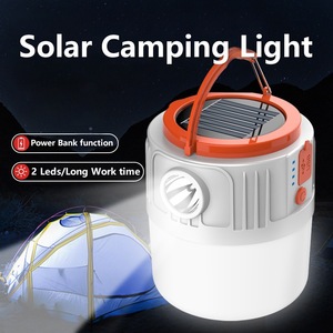 Smiling Shark Solar Camping <b>Light</b> LY-4010 LED <b>Emergency</b> <b>Light</b> Lithium Battery Power Bank Freestanding Outdoor Lighting 2-Year - Product Image 3