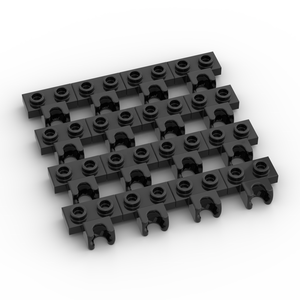 Bloques de Construcción BEBRICKS Serie 14704, Placa Modificada 1x2 con Conector de Remolque Pequeño, Bloques de Juguete MOC para Niños - Product Image 1