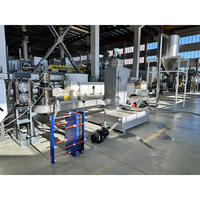 Granulateur de film plastique industriel, machine de recyclage de film rétractable pour palettes LLDPE