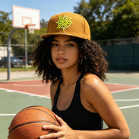 Casquette Snapback Unisexe à Visière Plate Rigide, Façonnage Artisanal de Qualité Supérieure, Indispensable au Quotidien pour les Promenades Décontractées et les Occasions de Divertissement