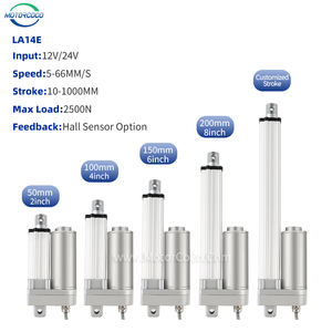 מפעיל ליניארי חשמלי 12v 24v 600n 18 מ"מ\שנייה מהירות גבוהה ליניארי המאיץ עומס 2500n עבור חלון דלת טלוויזיה - Product Image 2