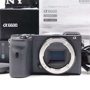 Caméscope sans miroir professionnel HFT <span class=keywords><strong>A6600</strong></span>, format APS-C, vidéo 4K, Full HD, écran 3,0 pouces, double emplacement pour carte, carte SD, rechargeable - Product Image 1