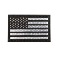 Offre Spéciale infrarouge IR US USA drapeau Patch tactique PVC réfléchissant drapeau américain Patch