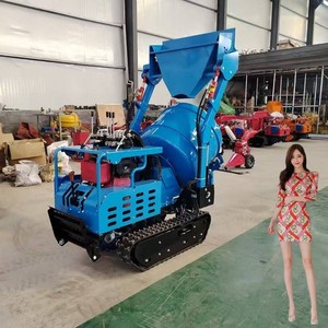 Home Use Rubber Crawler <b>Dumpers</b> and Concrete Mixers - Product Image 5