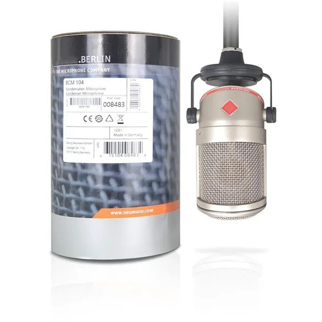 BCM104 Wired Studio Metal Condenser Microphone XLR Connector Noise Cancelling Desktop Broadcast Voice Recording Microphone Box