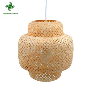 Factory Wholesales Home Decor Handmade Rattan Butterfly Pendant Light Hanging Lamp Chandeliers