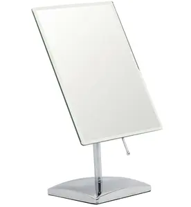 Single Side Frameless Makeup Mirror Metal Table Makeup Mirror