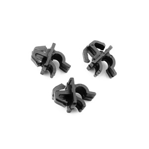 Clip de sujeción para varilla de soporte de capó Suzuki R21, negro, PP, para reparación y reemplazo - Product Image 3