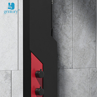 Nouveau design morden multifonction salle de bain intérieur panneau de douche pommeau ensemble de douche colonne tour de douche système fabricant GA002