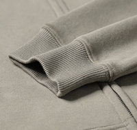 Sweat à capuche zippé personnalisé en molleton 350G, design personnalisé, vêtements de sport de haute qualité, sweat à capuche zippé unisexe surdimensionné