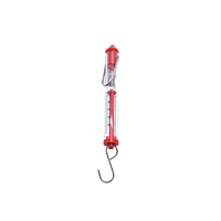 Kit d'expérimentation physique : Dynamomètre à ressort cylindrique en plastique coloré, mesureur de force, matériel pédagogique pour laboratoires scolaires